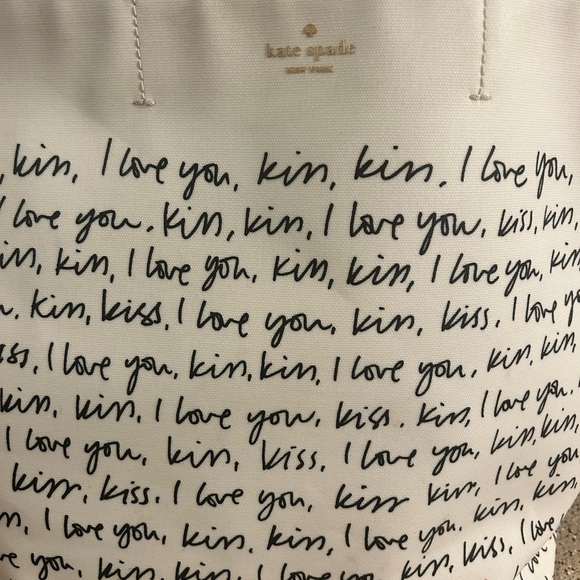 Kate Spade New York Heart It Penelope canvas tote bag - Picture 3 of 13